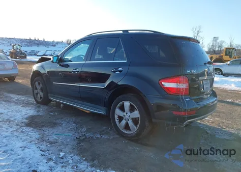 2011 Mercedes-Benz Ml 350 4Matic из США, поврежденный, VIN 4JGBB8GBXBA643764